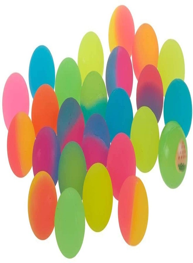 Firstly Traders Combo of 3 pcs Jumping Balls Assorted Colours Rubber Toys for Kids to Play Fun Party Return Gift Supplies - Image 2